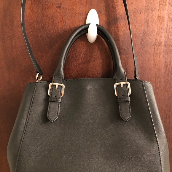 Kate Spade NewYork Crossbody Satchel handbag black - Picture 7 of 8
